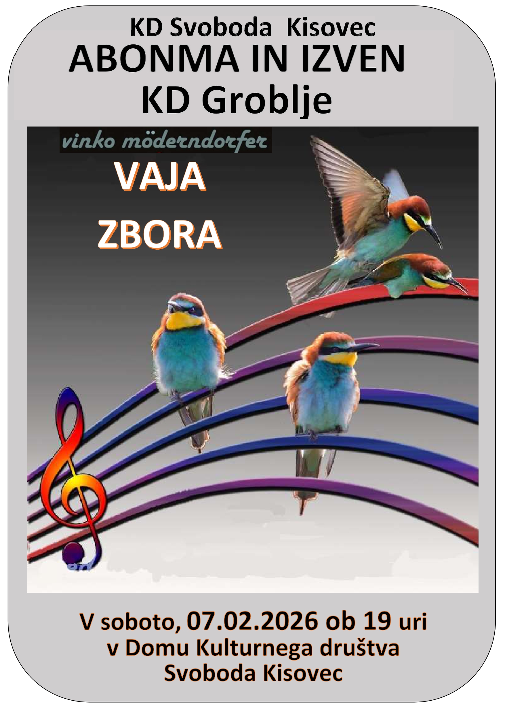 Vaja zbora A3